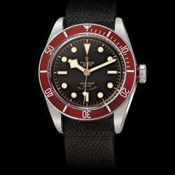 Replica Watch Tudor Heritage Black Bay Héritage 79220R Steel - Leather Bracelet